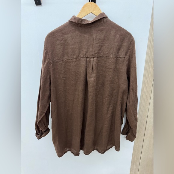 Gap Linen Boyfriend Shirt - Picture 5 of 6